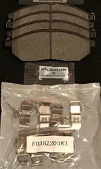 DA06MEG09PNW - : Value Advantage™ PAD KIT - FRONT for INFINITI: EX35, EX37, FX35, FX37, FX45, FX50, G25, G35, G37, M35, M35h, M37, M45, M56, Q40, Q45, Q70, Q70L, QX50, QX70 Image