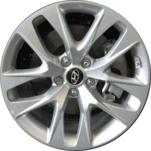 529102M230 - : 2013-2016 Hyundai Genesis Coupe - Wheel Alloy for Hyundai: Genesis Coupe Image