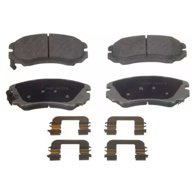 PD924 - : Wagner ThermoQuiet PD924 Front Disc Brake Pad Set Ceramic for WAGNER BRAKE Image