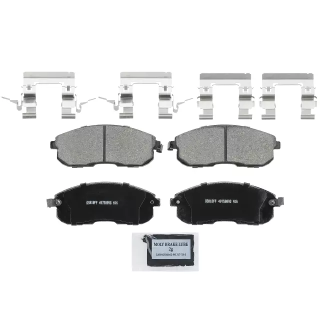 ZD815D - Brakes &amp; Brake Parts: Wagner QuickStop ZD815D Front Disc Brake Pad Set Ceramic for WAGNER BRAKE Image