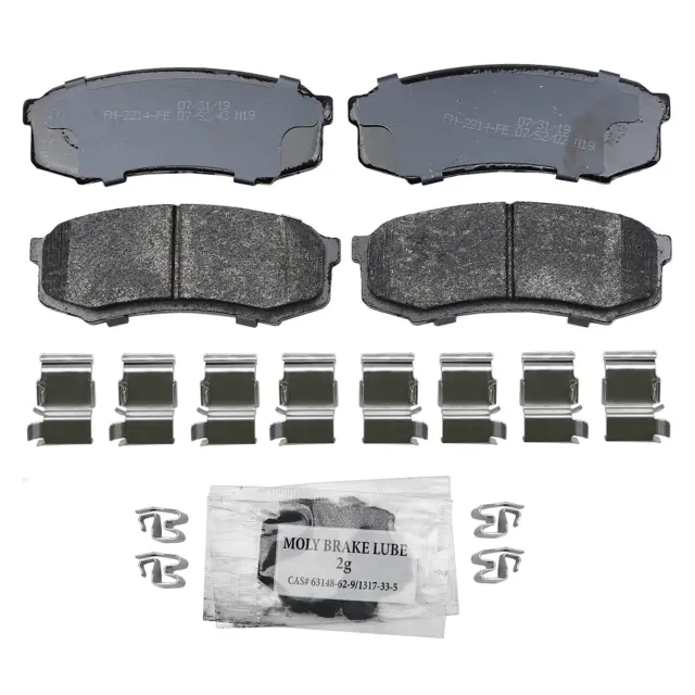 SX606 - Brakes &amp; Brake Parts: Wagner SevereDuty SX606 Rear Disc Brake Pad Set for WAGNER BRAKE Image
