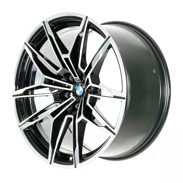 36108093833 - : BMW Style 825M Rear 20x10.5 ET20 Wheel Jet Black, Diamond Cut for BMW Image