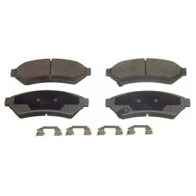 QC1075 - Brakes &amp; Brake Parts: Wagner ThermoQuiet QC1075 Front Disc Brake Pad Set Ceramic for WAGNER BRAKE Image