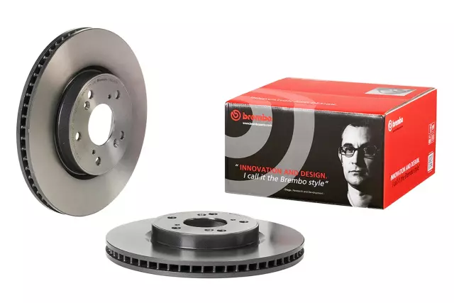 9D28011 - Brakes &amp; Brake Parts: Disc Brake Rotor for Brembo Image