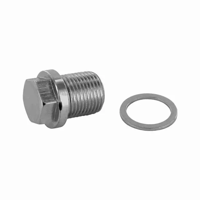 V950281 - Engines &amp; Components: Screw Plug, oil sump for Vaico Image