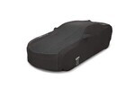 23457475 - : Premium All-Weather Outdoor Car Cover in Black with Camaro Logo for GM Image