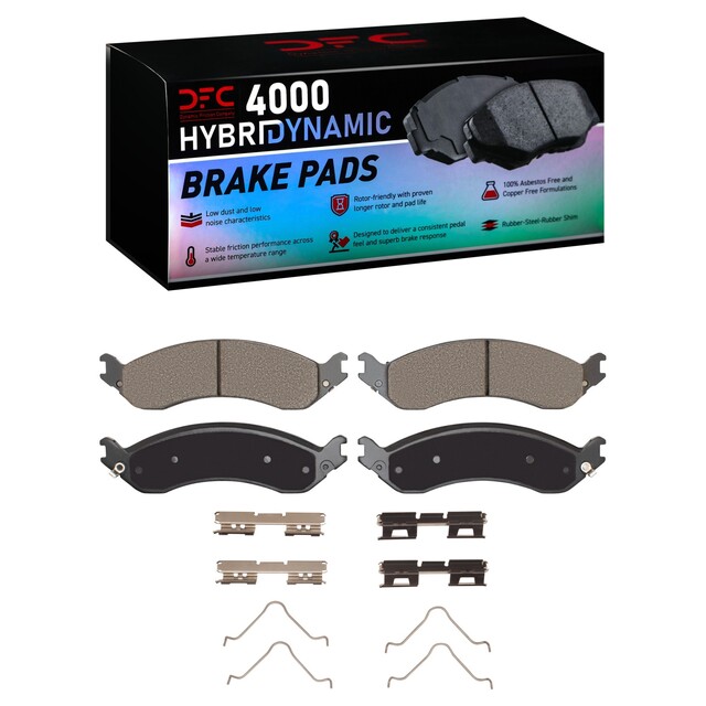 4000240601 - Brakes &amp; Brake Parts: Disc Brake Pad Set for DYNAMIC FRICTION Image