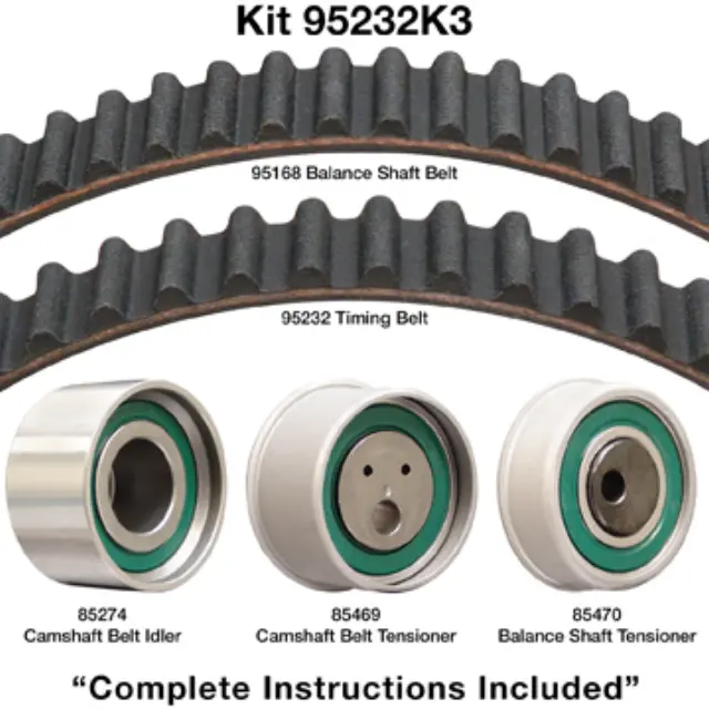 95232K3 - Engines &amp; Components: Engine Timing Belt Kit for DAYCO HYDRAULIC Image