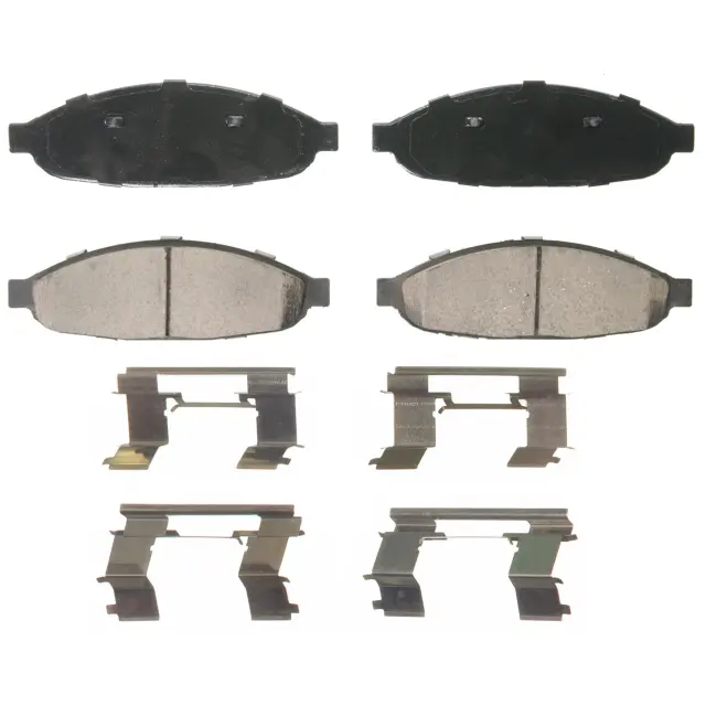 ZD997 - Brakes &amp; Brake Parts: Wagner QuickStop ZD997 Front Disc Brake Pad Set Ceramic for WAGNER BRAKE Image