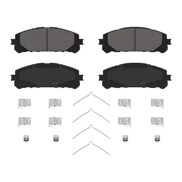 ZD2304 - Brakes &amp; Brake Parts: Wagner QuickStop ZD2304 Front Disc Brake Pad Set Ceramic for WAGNER BRAKE Image