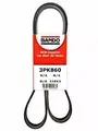 3PK860 - : Bando USA OEM Quality Serpentine Belt for Bando Image