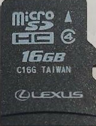PT219GEN0822 - Body: Memory Card for Lexus Image