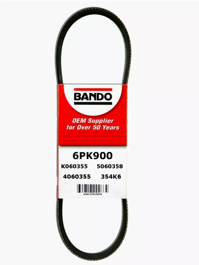 6PK900 - Engines &amp; Components: Bando USA OEM Quality Serpentine Belt for Bando Image