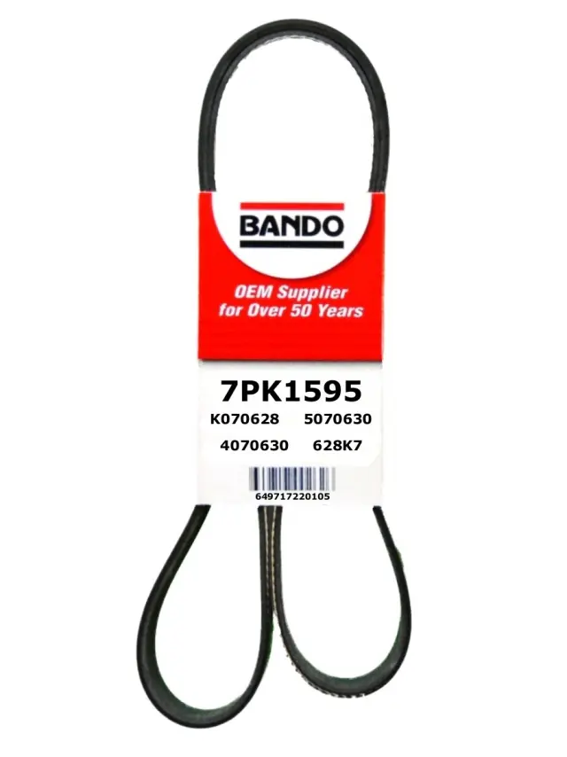 7PK1595 - Engines &amp; Components: Bando USA OEM Quality Serpentine Belt for Bando Image