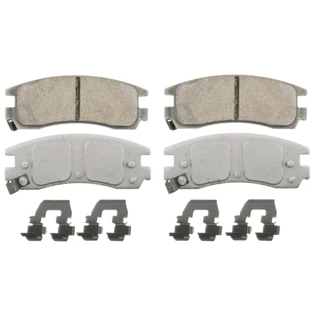 QC714 - Brakes &amp; Brake Parts: Wagner ThermoQuiet QC714 Rear Disc Brake Pad Set Ceramic for WAGNER BRAKE Image