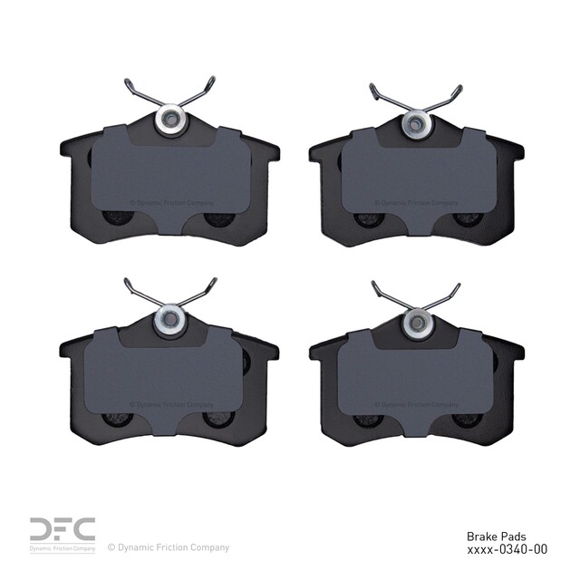 1000034000 - Brakes &amp; Brake Parts: Disc Brake Pad Set for DYNAMIC FRICTION Image