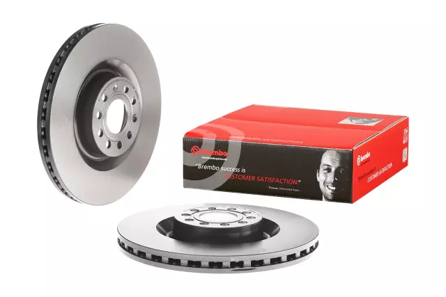 9A20111 - Brakes &amp; Brake Parts: Premium Coated Vented Brake Rotor for Brembo Image