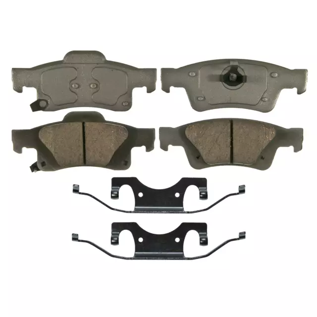 QC1498 - : Wagner ThermoQuiet QC1498 Rear Disc Brake Pad Set Ceramic for WAGNER BRAKE Image