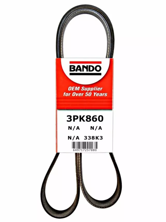 3PK860 - : Bando USA OEM Quality Serpentine Belt for Bando Image