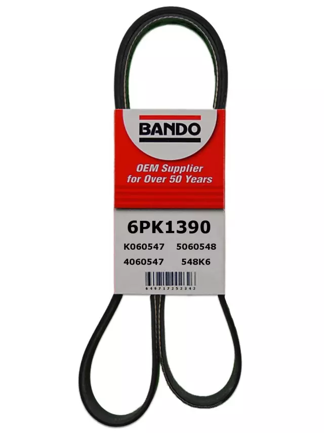 6PK1390 - Engines &amp; Components: Bando USA OEM Quality Serpentine Belt for Bando Image