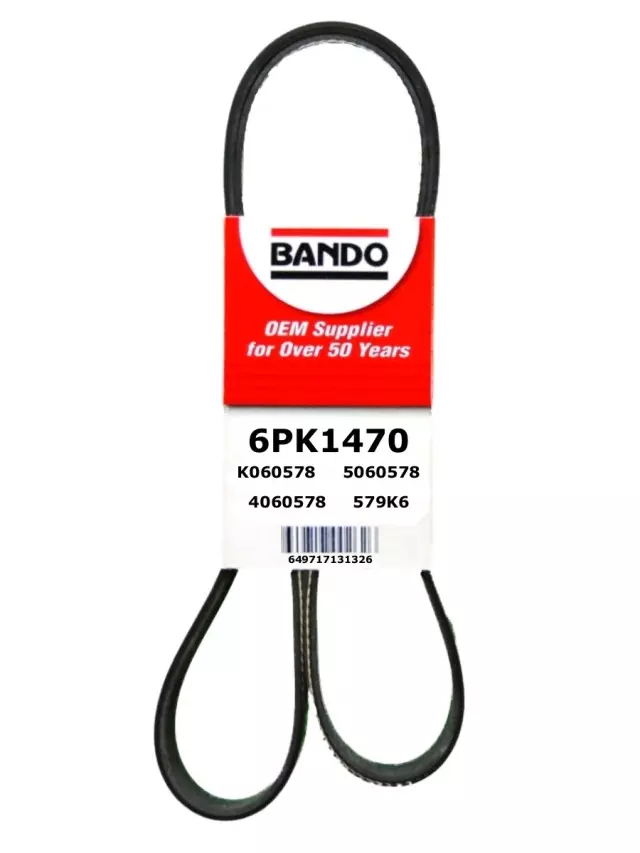6PK1470 - Engines &amp; Components: Bando USA OEM Quality Serpentine Belt for Bando Image