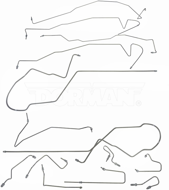 919235 - Brake: Stainless Steel Preformed Brake Line Kit for Dorman Image