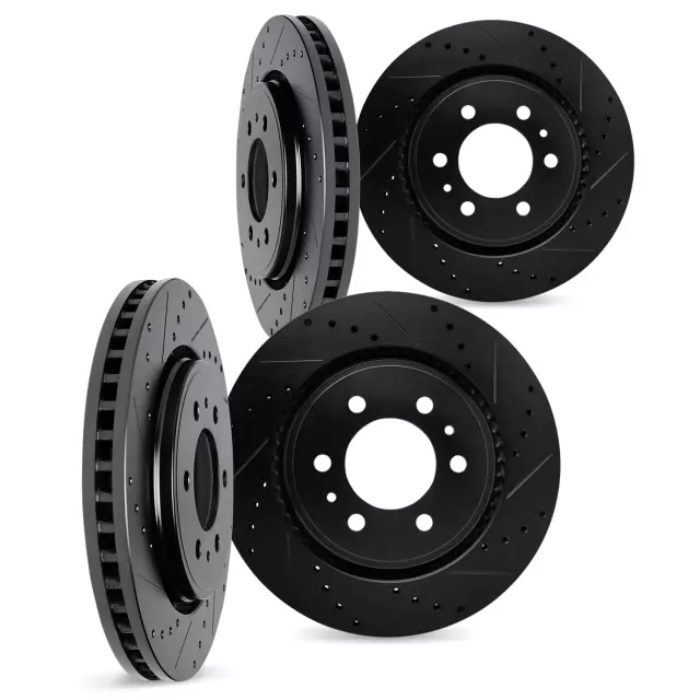 800448008 - Brakes &amp; Brake Parts: Disc Brake Rotor Set for DYNAMIC FRICTION Image