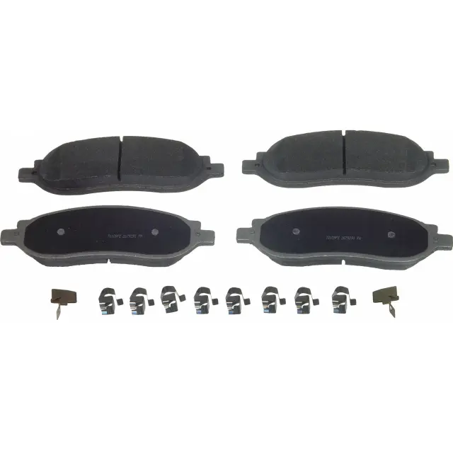 MX1068 - : Wagner ThermoQuiet MX1068 Rear Disc Brake Pad Set Semi-Metallic for WAGNER BRAKE Image