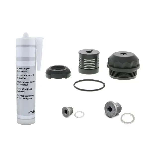 V105857 - Transmission &amp; Drivetrain: Parts Kit, oil change, multi-plate clutc for Vaico Image