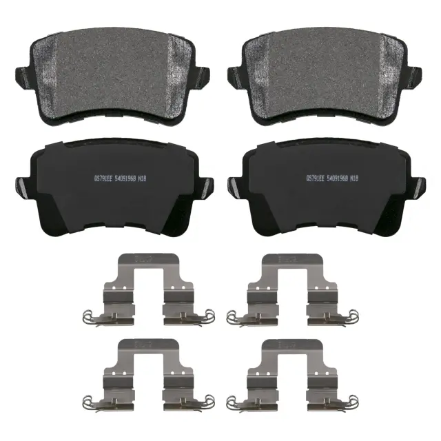 ZX1386 - Brakes &amp; Brake Parts: Wagner QuickStop ZX1386 Rear Disc Brake Pad Set Semi-Metallic for WAGNER BRAKE Image
