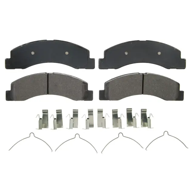 ZX756 - Brakes &amp; Brake Parts: Wagner QuickStop ZX756 Front Disc Brake Pad Set Semi-Metallic for WAGNER BRAKE Image