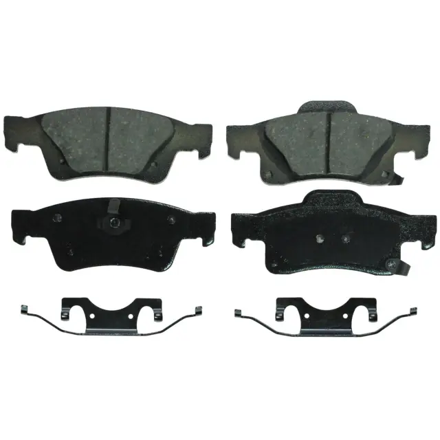 ZD1498 - Brakes &amp; Brake Parts: Wagner QuickStop ZD1498 Rear Disc Brake Pad Set Ceramic for WAGNER BRAKE Image
