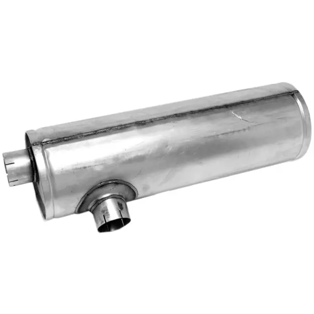 22664 - : Walker Heavy Duty 22664 Direct Fit Exhaust Muffler 4" Inlet (ID) 4" Outlet (ID) for Walker Exhaust Image