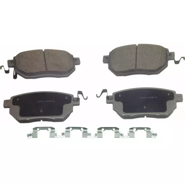QC969 - Brakes &amp; Brake Parts: Wagner ThermoQuiet QC969 Front Disc Brake Pad Set Ceramic for WAGNER BRAKE Image