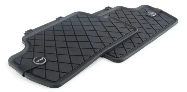 51475B50A84 - Interior: Rear Black All-Weather Floor Mats, set of 2 for Mini Image
