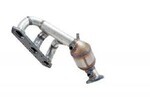 987113107AX - : Catalytic Converter with Integrated Exhaust Manifold for Porsche Image