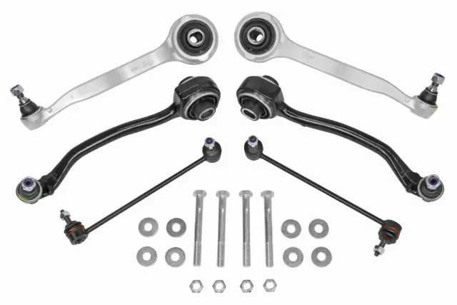 V307471 - Suspension &amp; Steering: Control/Trailing Arm Kit, wheel suspensi for Vaico Image