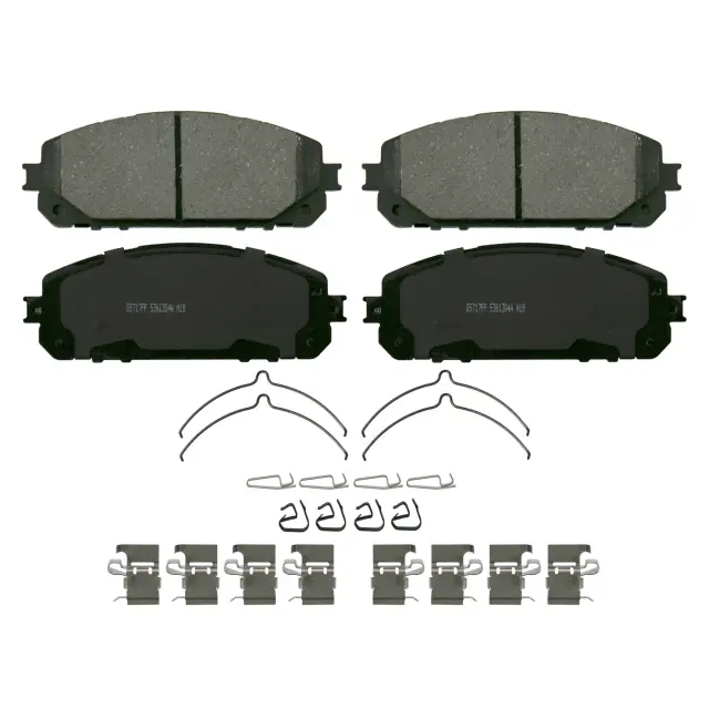 ZD1843 - Brakes &amp; Brake Parts: Wagner QuickStop ZD1843 Front Disc Brake Pad Set Ceramic for WAGNER BRAKE Image