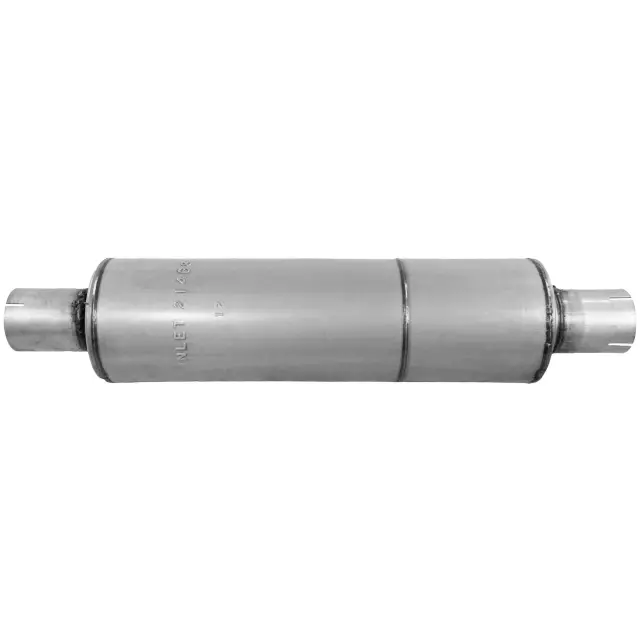 21468 - : Walker Heavy Duty 21468 Direct Fit Exhaust Muffler 3" Inlet (ID) 3" Outlet (ID) for Walker Exhaust Image