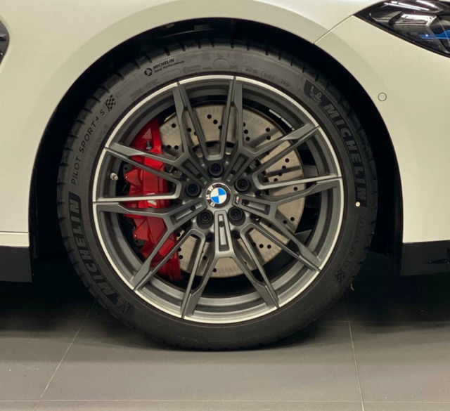 36108093835 - : BMW Style 825M Rear 20x10.5 ET20 Wheel Orbit Grey, Diamond Cut for BMW Image