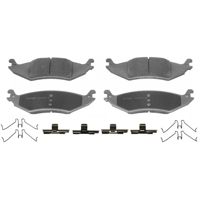 MX1046 - : Wagner ThermoQuiet MX1046 Rear Disc Brake Pad Set Semi-Metallic for WAGNER BRAKE Image