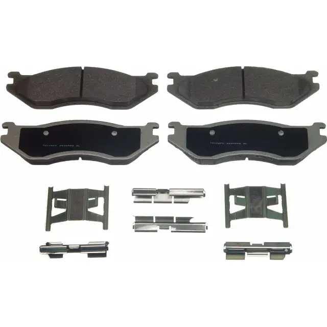 MX966B - Brakes &amp; Brake Parts: Wagner ThermoQuiet MX966B Front Disc Brake Pad Set Semi-Metallic for WAGNER BRAKE Image