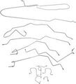 919181 - : Stainless Steel Preformed Brake Line Kit for Dodge: Ram 2500 Image