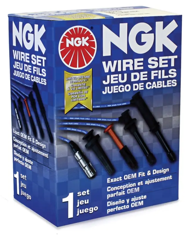 51432 - Ignition Systems: Spark Plug Wire Set for NGK Image