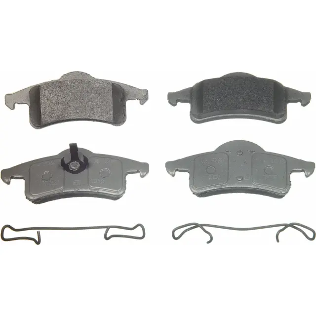 MX791 - : Wagner ThermoQuiet MX791 Rear Disc Brake Pad Set Semi-Metallic for WAGNER BRAKE Image