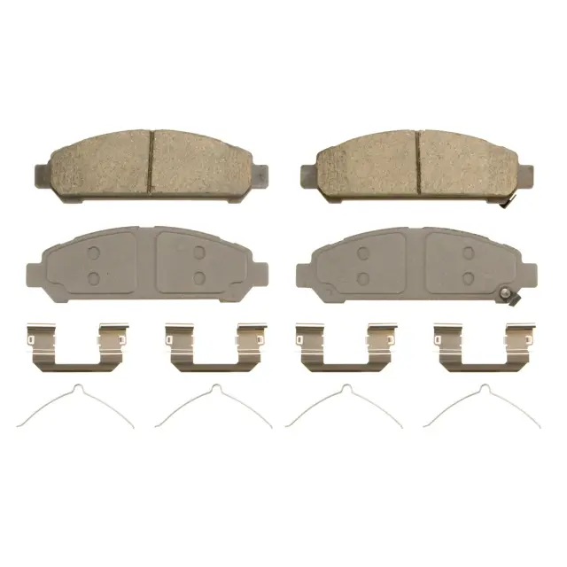 QC1401 - : Wagner ThermoQuiet QC1401 Front Disc Brake Pad Set Ceramic for WAGNER BRAKE Image