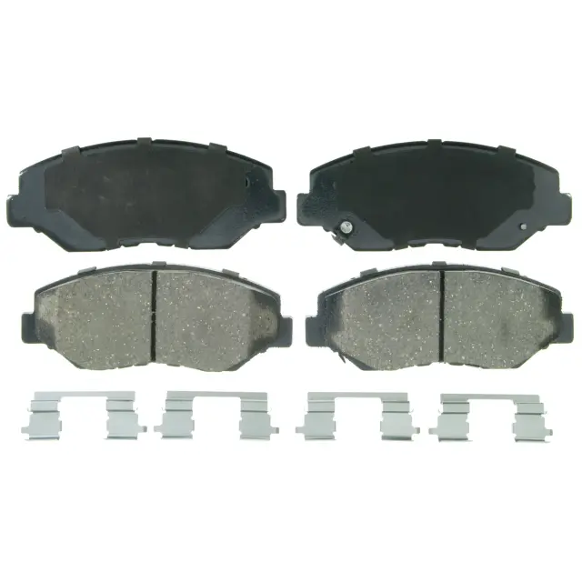ZD914 - Brakes &amp; Brake Parts: Wagner QuickStop ZD914 Front Disc Brake Pad Set Ceramic for WAGNER BRAKE Image