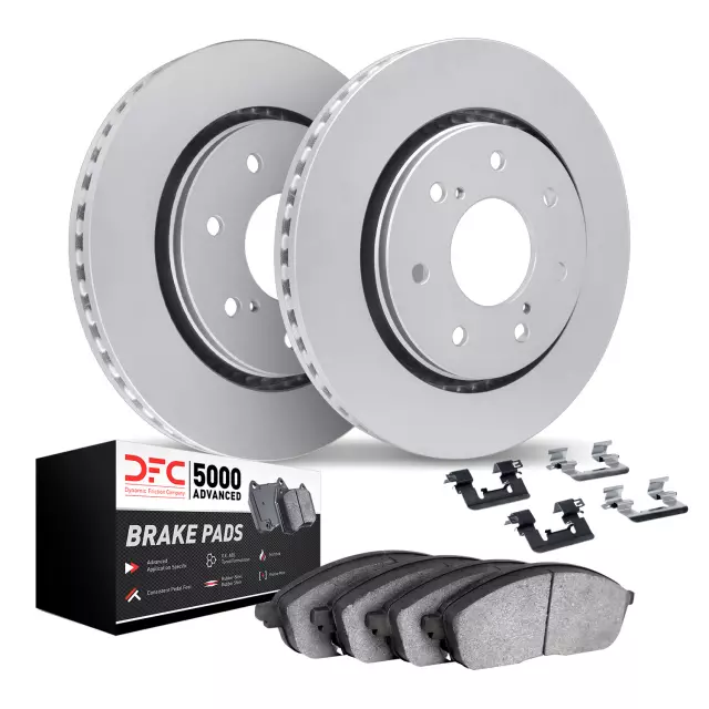 451254167 - : Disc Brake Pad and Rotor / Drum Brake Shoe and Drum Kit for DYNAMIC FRICTION Image