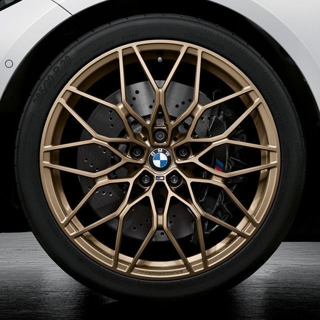36108746992 - : BMW Style 1000M Rear 21x10.5 ET20 Wheel Gold Bronze for BMW Image