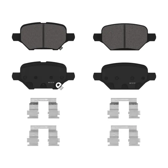 ZD2168 - Brakes &amp; Brake Parts: Wagner QuickStop ZD2168 Rear Disc Brake Pad Set Ceramic for WAGNER BRAKE Image
